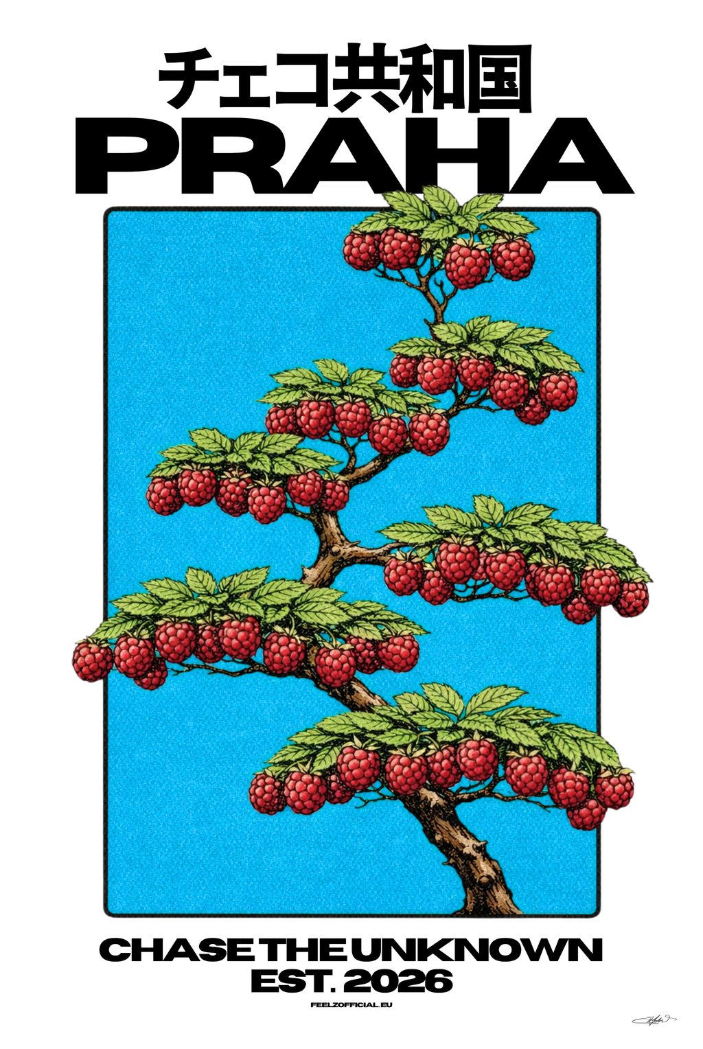 PRAHA RASPBERRY BUSH {poster}